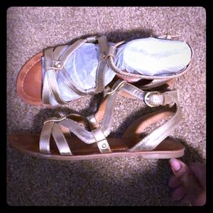Gold Sandles